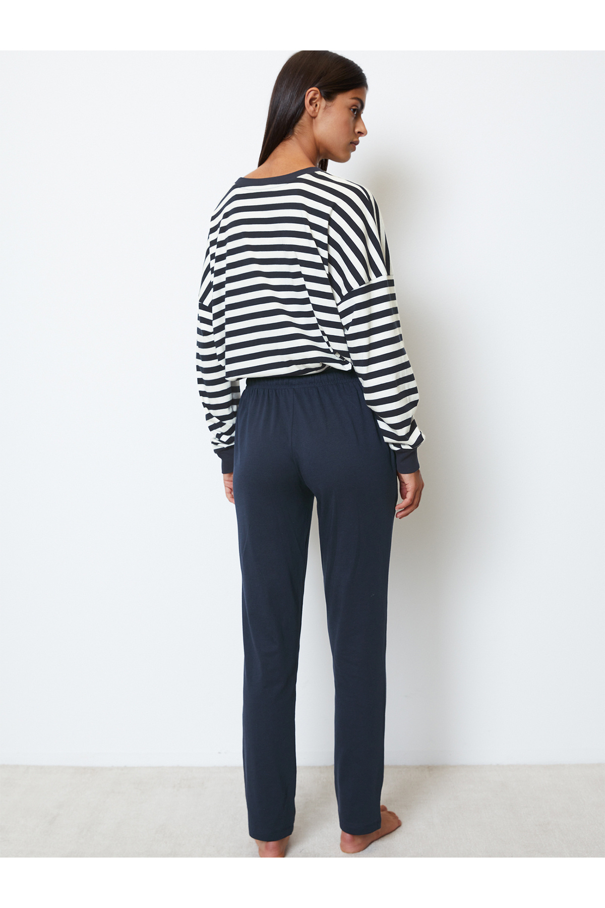 Marc O'Polo-Pyjama Mix & Match Cotton Schlafanzug Schlafmode Bequem 2