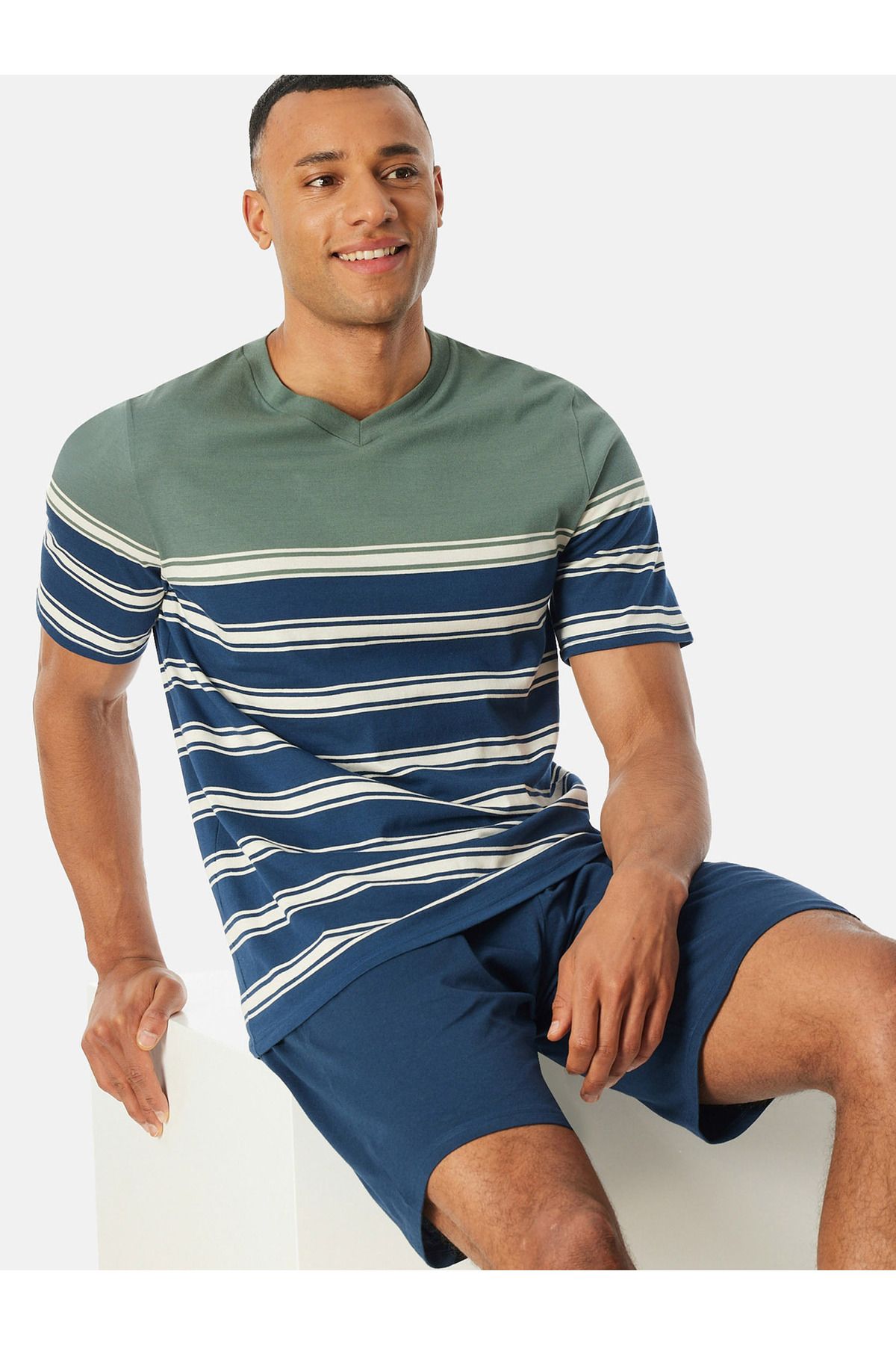 Schiesser-Pyjama Casual Nightwear 2