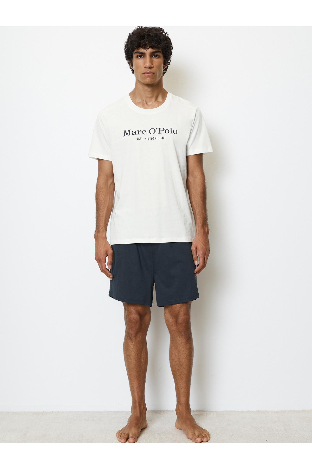 Marc O'Polo-Pyjama Mix & Match Cotton Schlafanzug Schlafmode Bequem 1