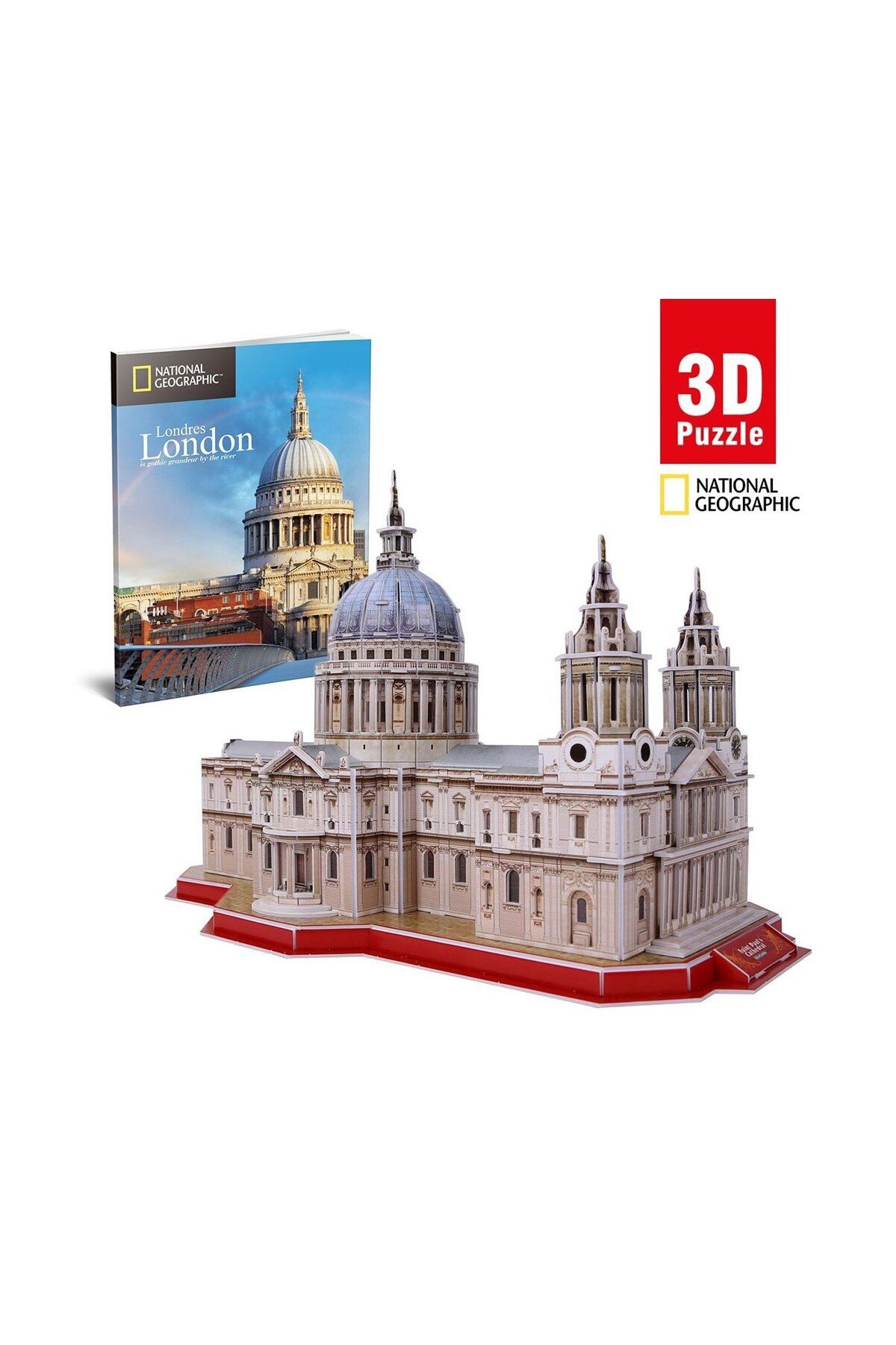 Genel Markalar 107 Parça 3d National Geographic - Aziz Paul Katedrali - Ingiltere Puzzle