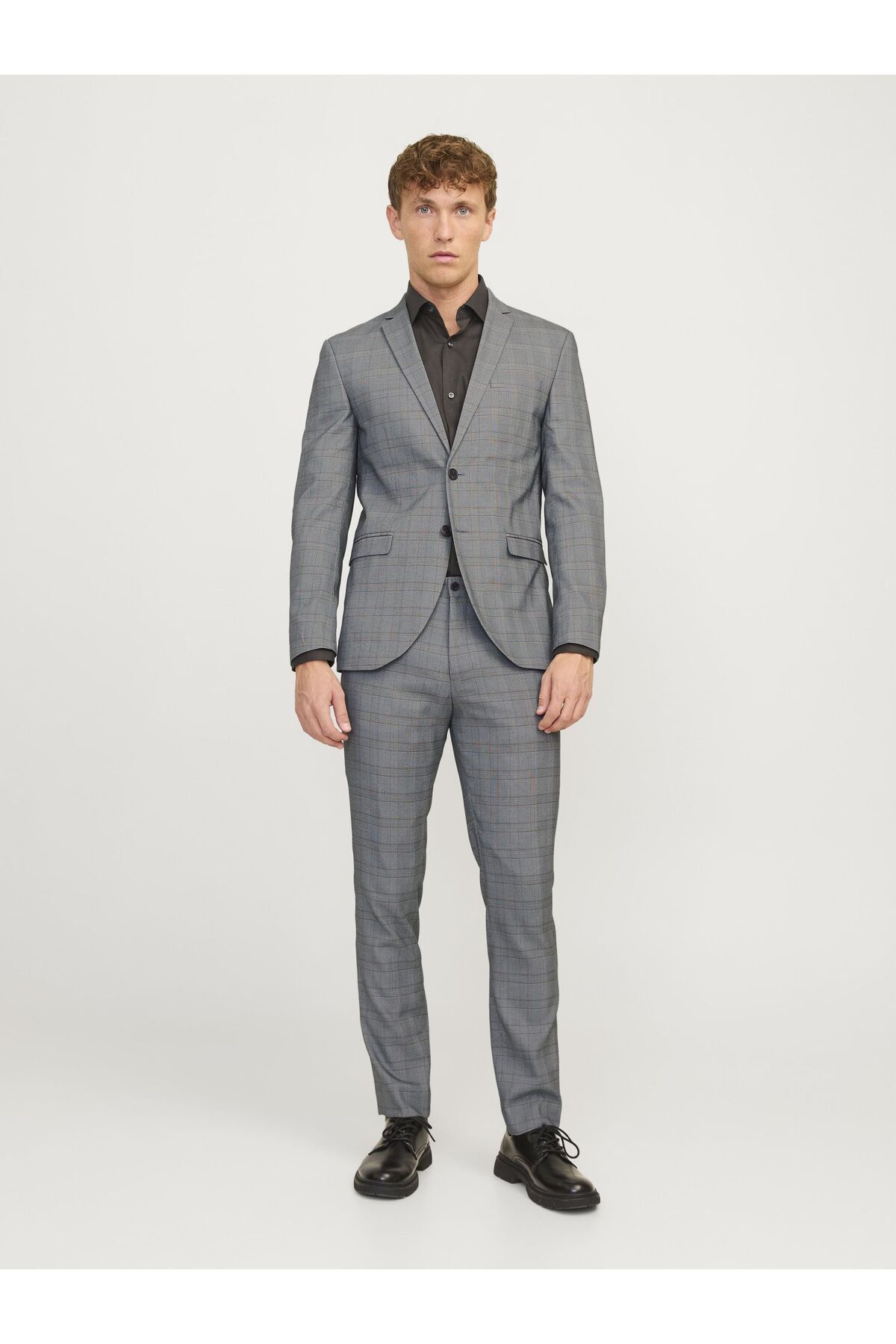 Jack & Jones Premium-Einreihiger Blazer und Hose JPRFRANCO Super Slim Fit Anzug 5