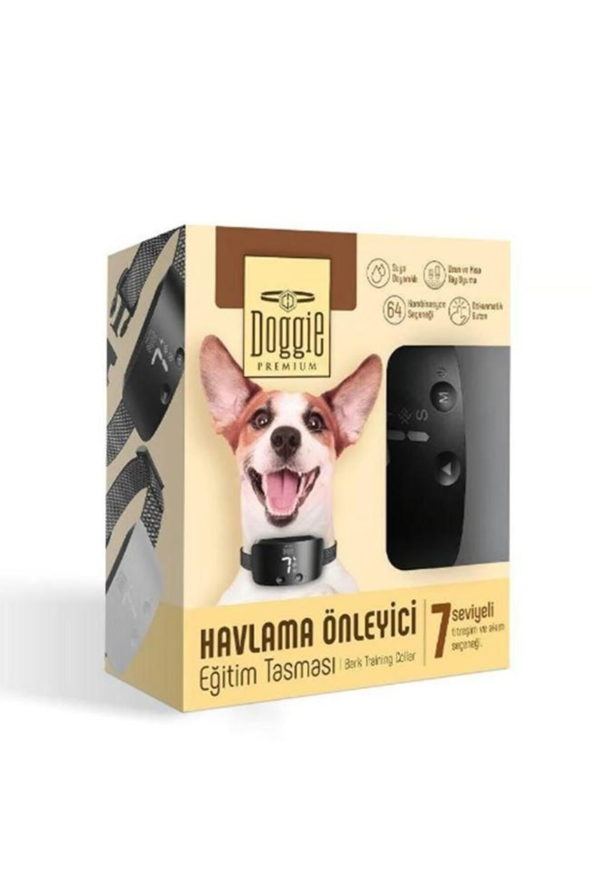 Doggie Havlama Önleyici Eğitim Tasması Black