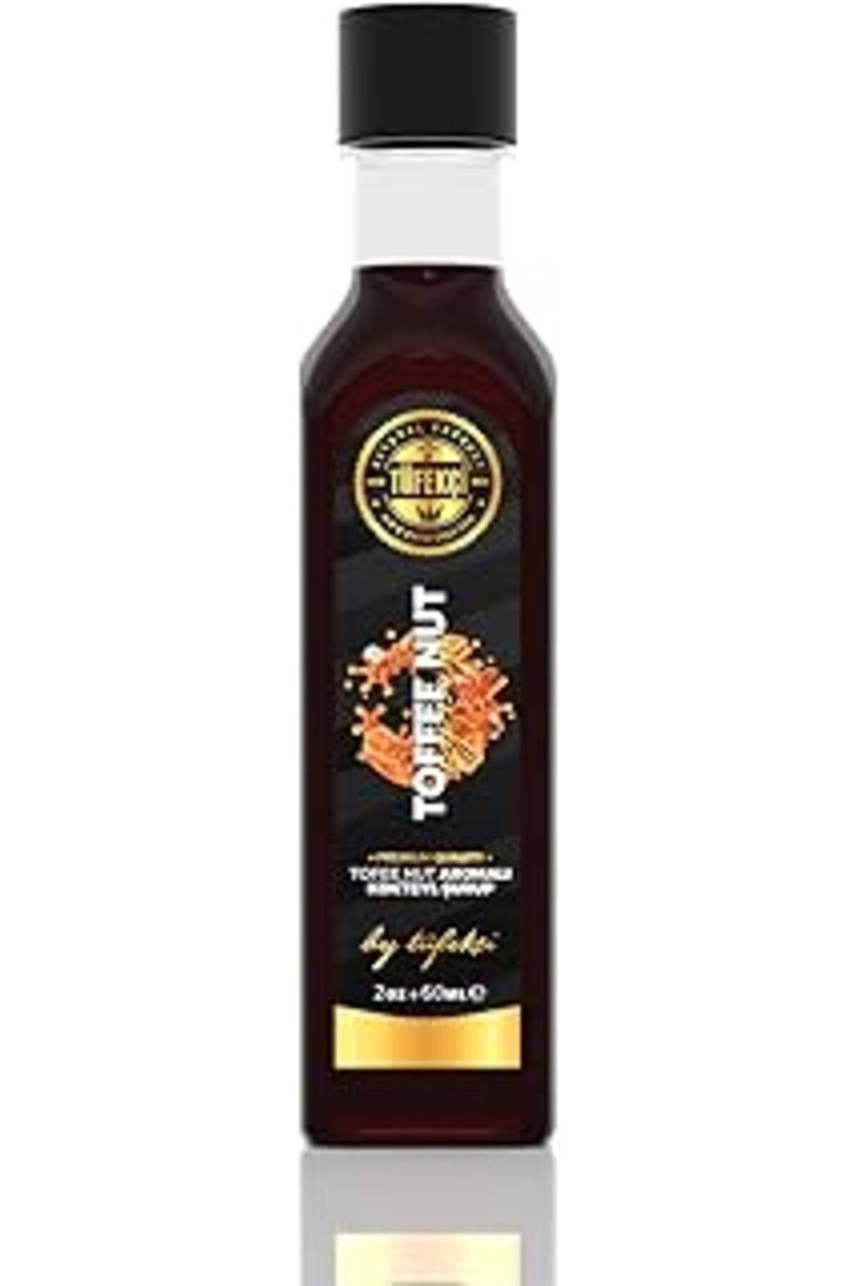 Cepahir By Çi Toffee Nut Şurup Yoğun Lezzet Yeni Yüksek Aromalı Yeni Formül (60Ml)