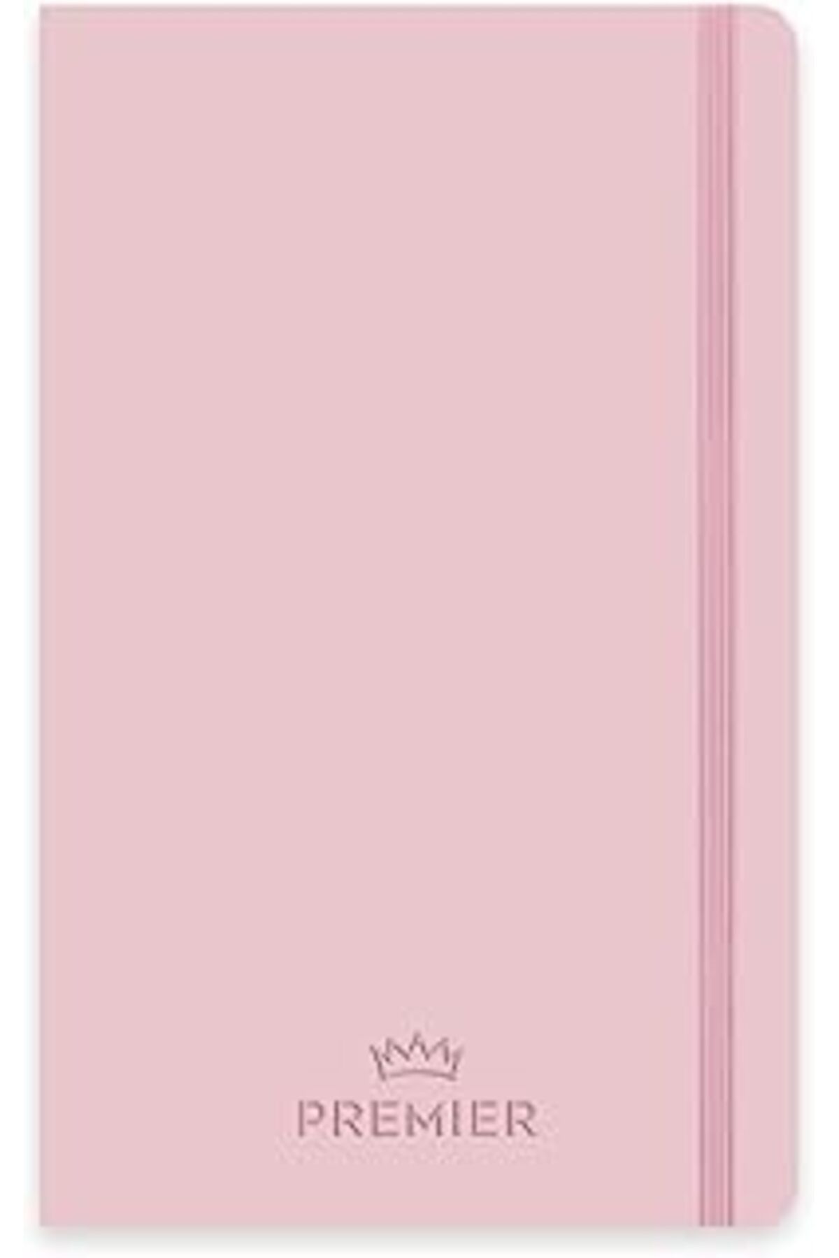 DENİZ 9X14 80 Yaprak Çizgili Ciltli Premier Defter - Pembe