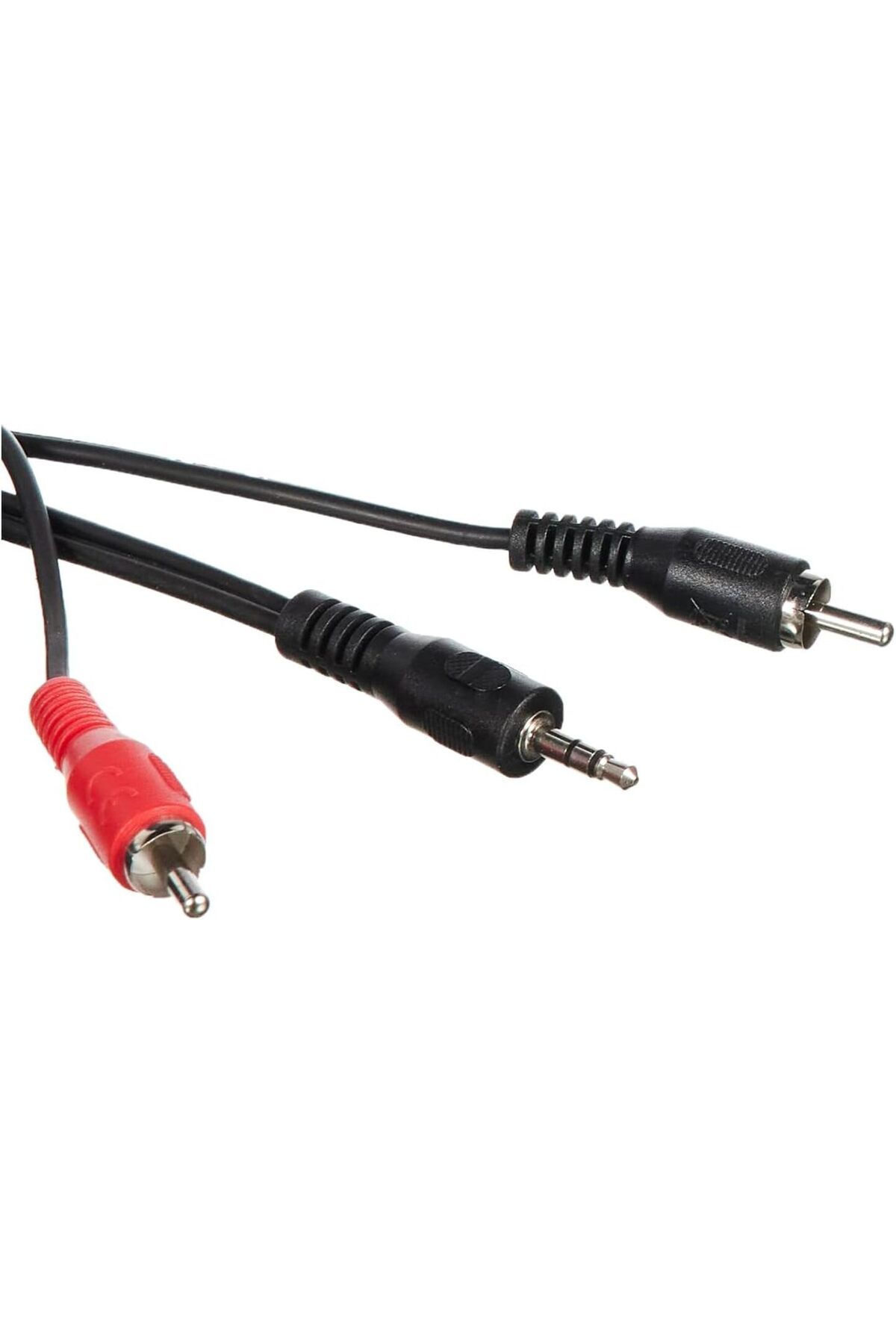 Hama Ses Kablosu 3.5mm - 2RCA Siyah 2m