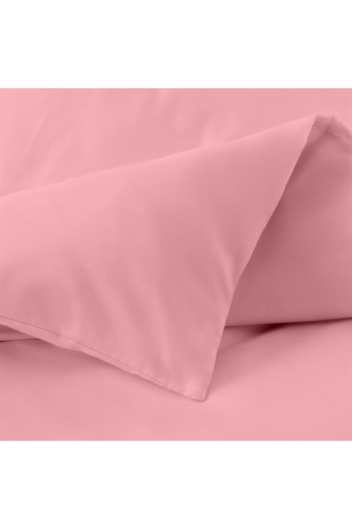 Evim-Pink Double Organic Cotton Duvet Cover Set - 200X220 cm 4