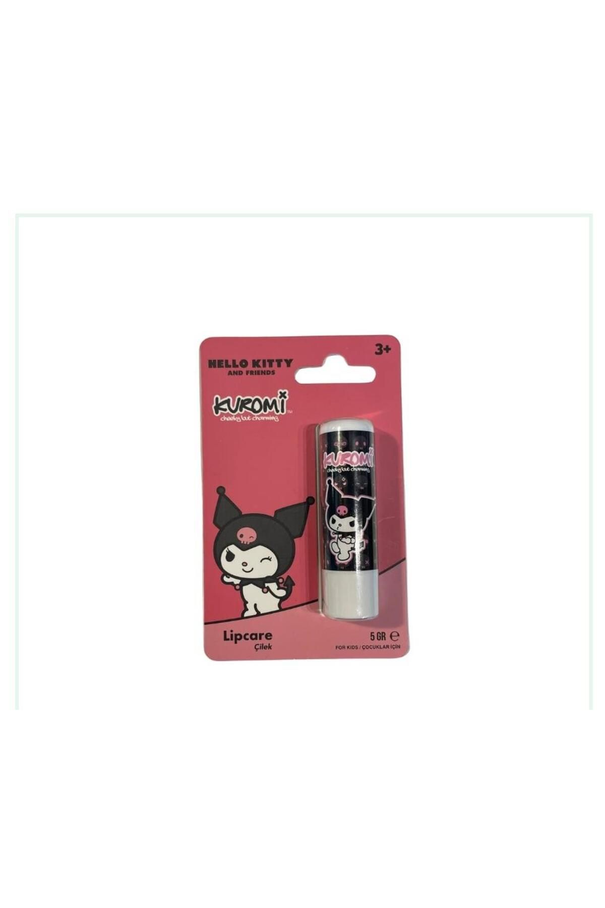 Hello Kitty HELLO KİTTY KUROMİ LİPCARE DUDAK KORUYUCU ÇİLEKLİ 5 GR