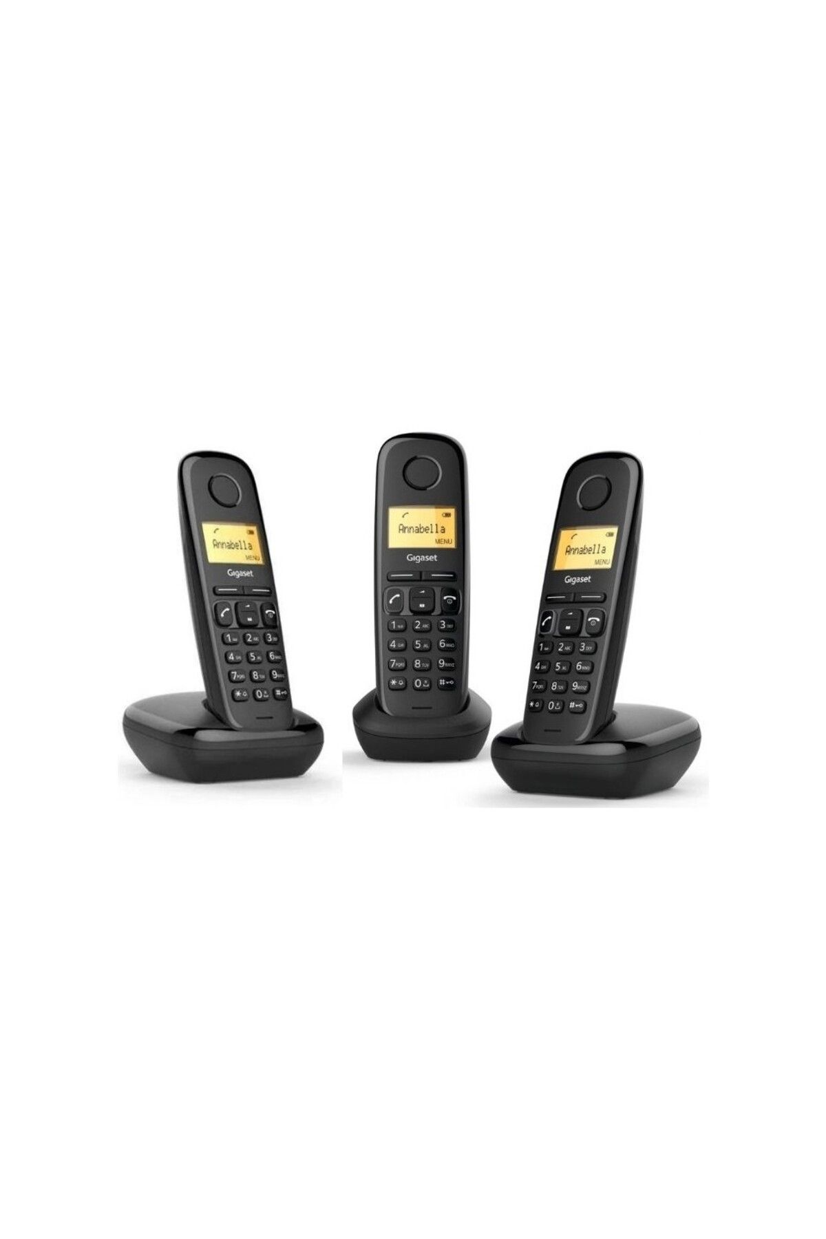 GIGASET A270 1 Harici 3 Dahili Dect Telsiz Kablosuz Telefon Santrali