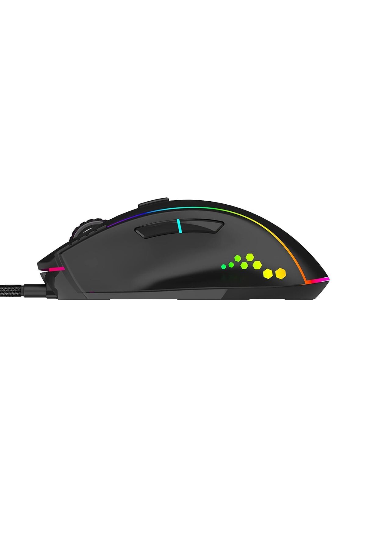 Ant Esports-Gm600 Rgb Wired Gaming Mouse | 7200 Dpi, 7 Buttons, Programmable, Rgb Lights 6