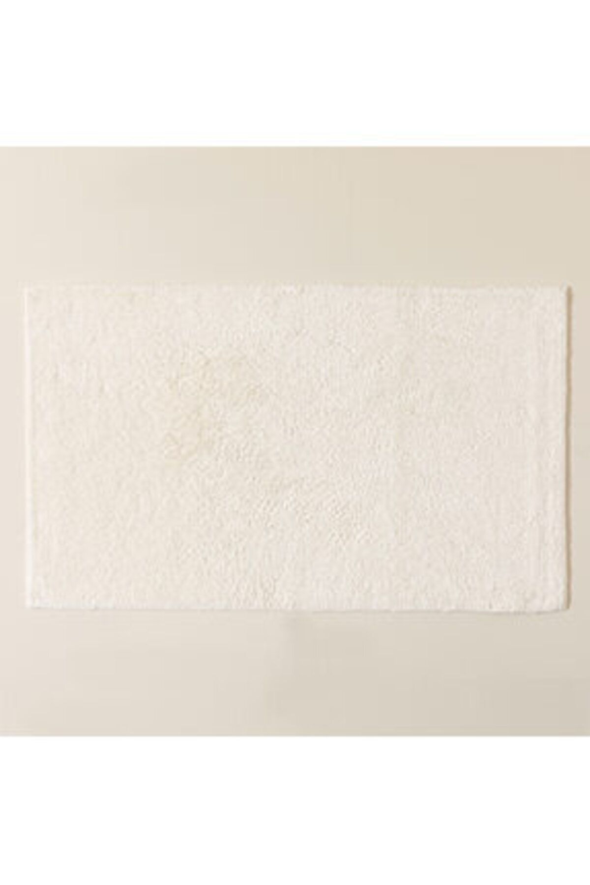 Chakra-Bamboo Solid Bath Mat 70x130 Cm Ecru 1