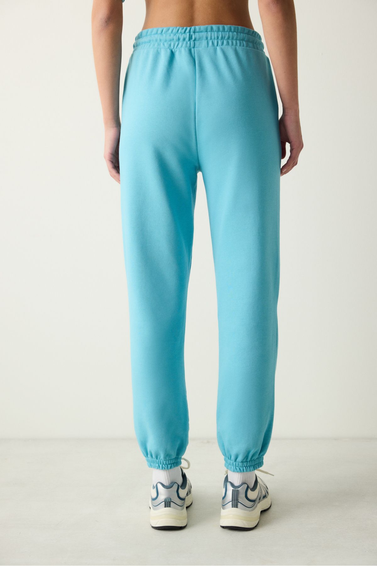 Penti-Blue High Waist Pocket Sweatpants 6