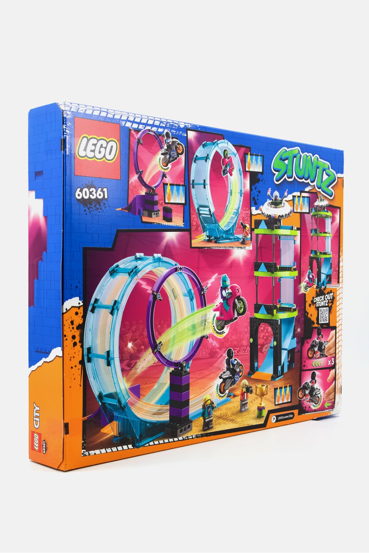 چالش سوارکاران نهایی حرکات نمایشی شهری، اسباب‌بازی ساختنی ۶۰۳۶۱، ۳۸۵ قطعه