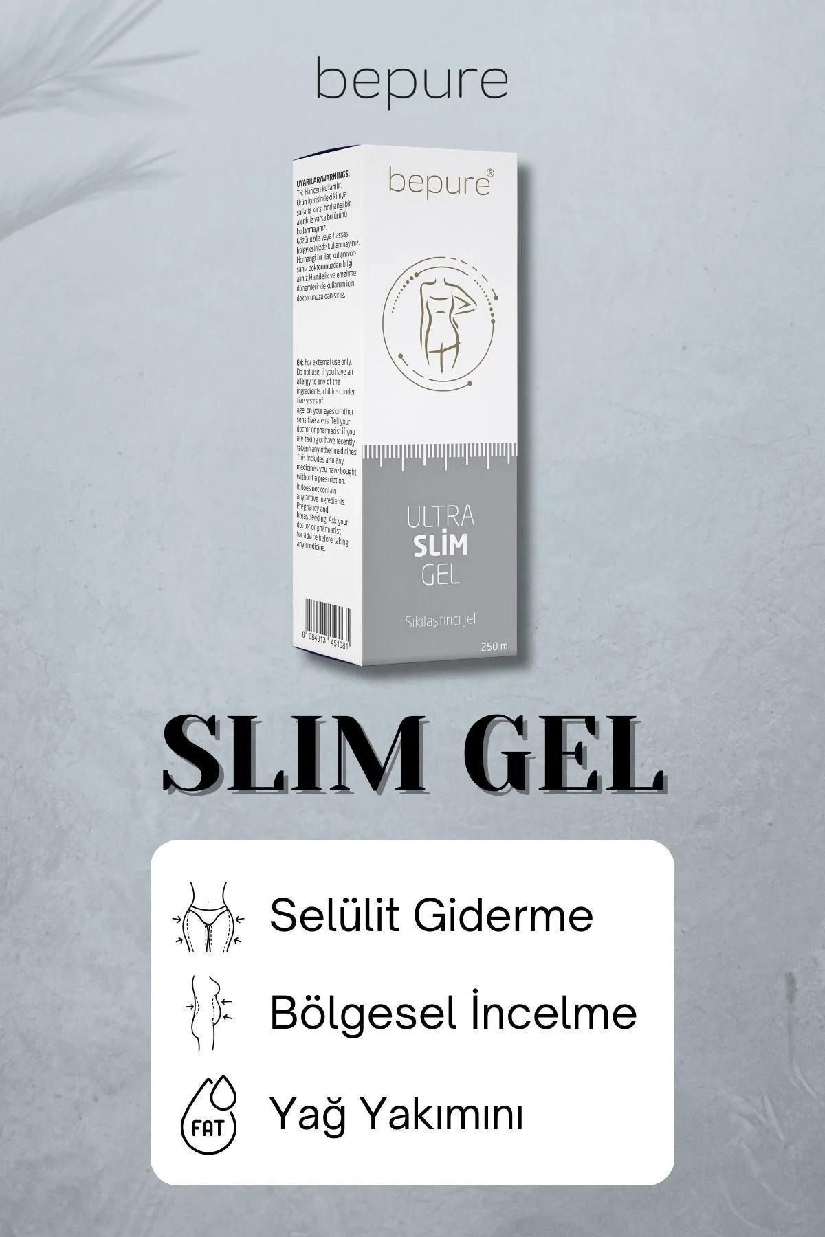 کرم سلولیت کرمی حذف و ژل نازک 250 میل ترک خوردگی به از بین بردن جعبه شدن 50 Bepure