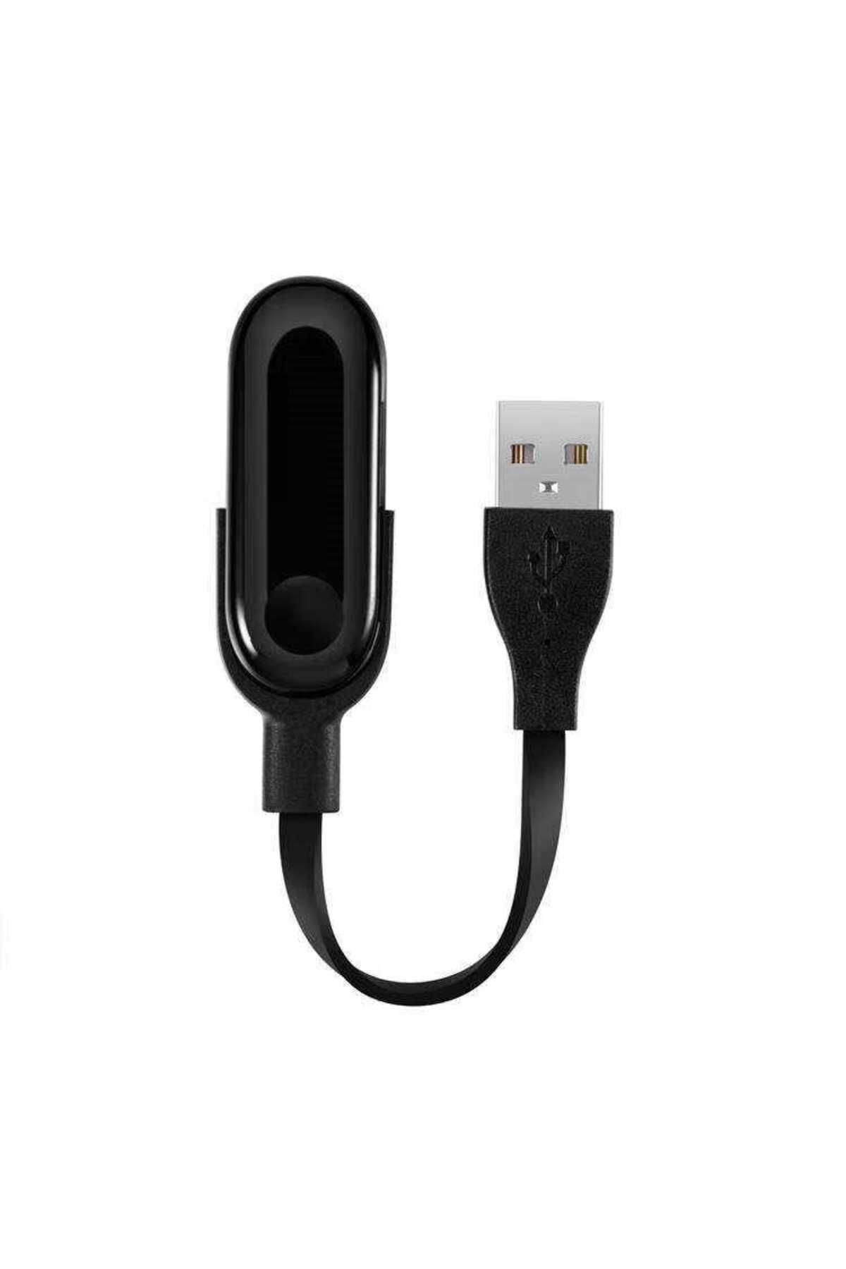 zore Siyah Mi Band 2 Usb Şarj Kablosu