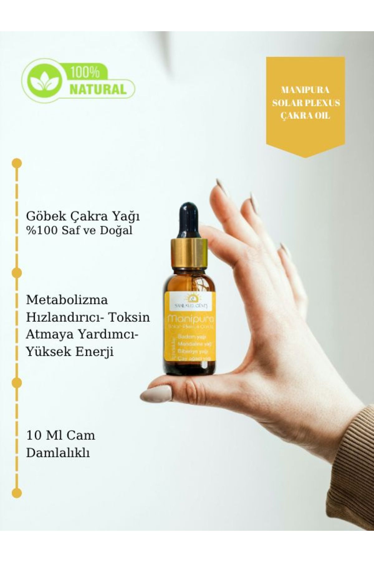 Butik Metabolizma Hızlandırıcı Manipura Çakra Aromaterapi Yağı