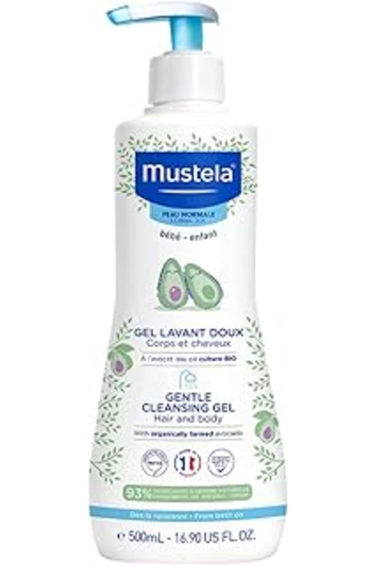 robotrend Mustela Yenidoğan Şampuanı Avokado İÇerikli (500 Ml)