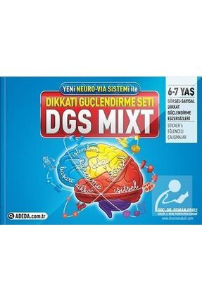 Adeda Yayınları Dikkati Güçlendirme Seti Dgs Mıxt (6-7 YAŞ)