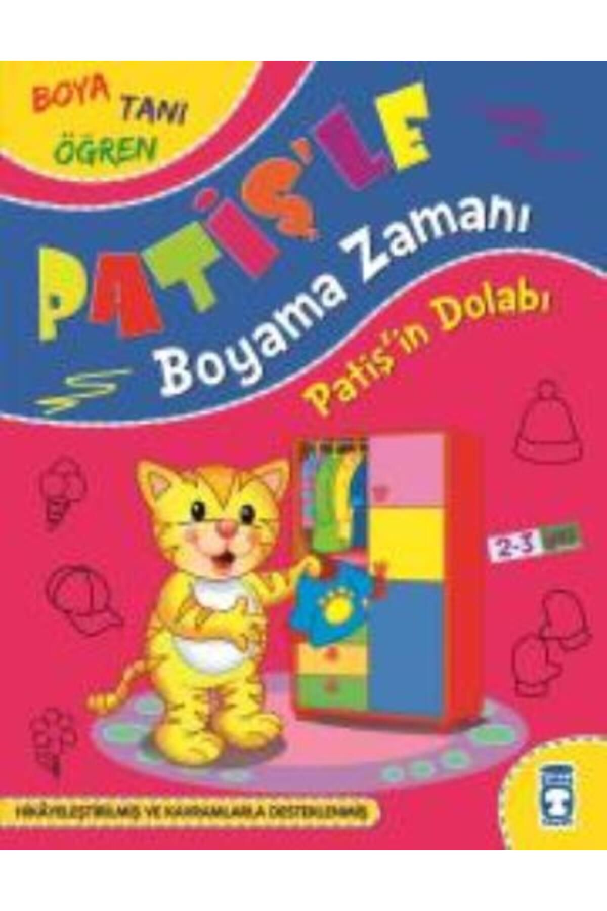 Timaş Çocuk Patişin Dolabı Patişle Boyama Zamanı