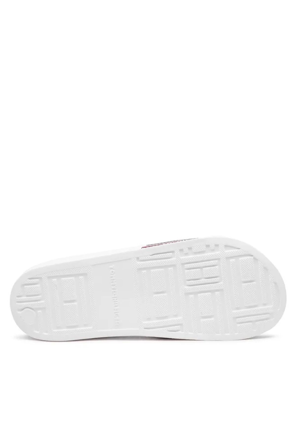 دمپایی سفید مردانه Tommy Hlfiger FM0FM04062 YBR اورجینال Tommy Hilfiger