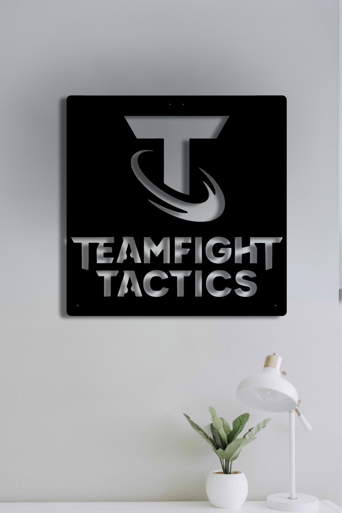 vogards Gamer Metal Tablo Team Fight Tactıcs (TFT)