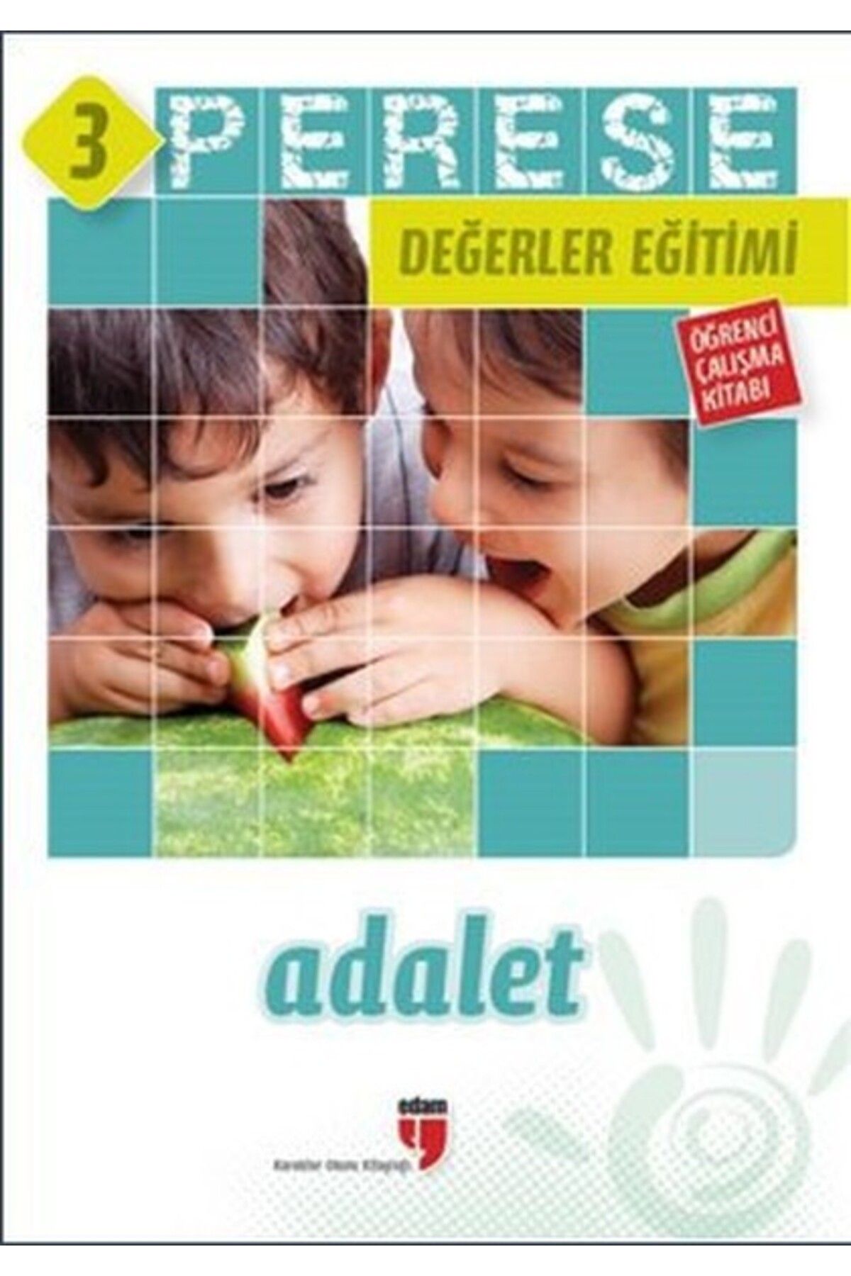 Türk Dil Kurumu Yayınları Perese Değerler Eğitimi Öğrenci Çalışma Kitabı - Adalet - 3