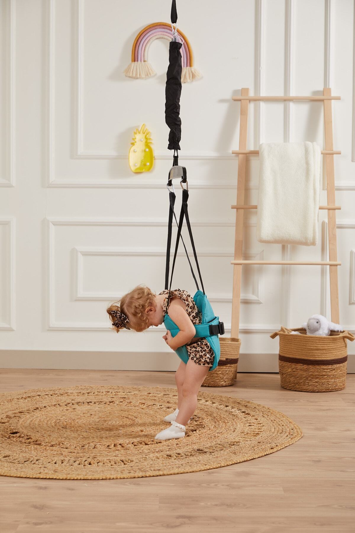 Svava Bebek Hoppala Zıp Zıp Yüz Korumalı - Bebek Yürüteç (TURKUAZ) fotoğrafı 3 (önizleme)