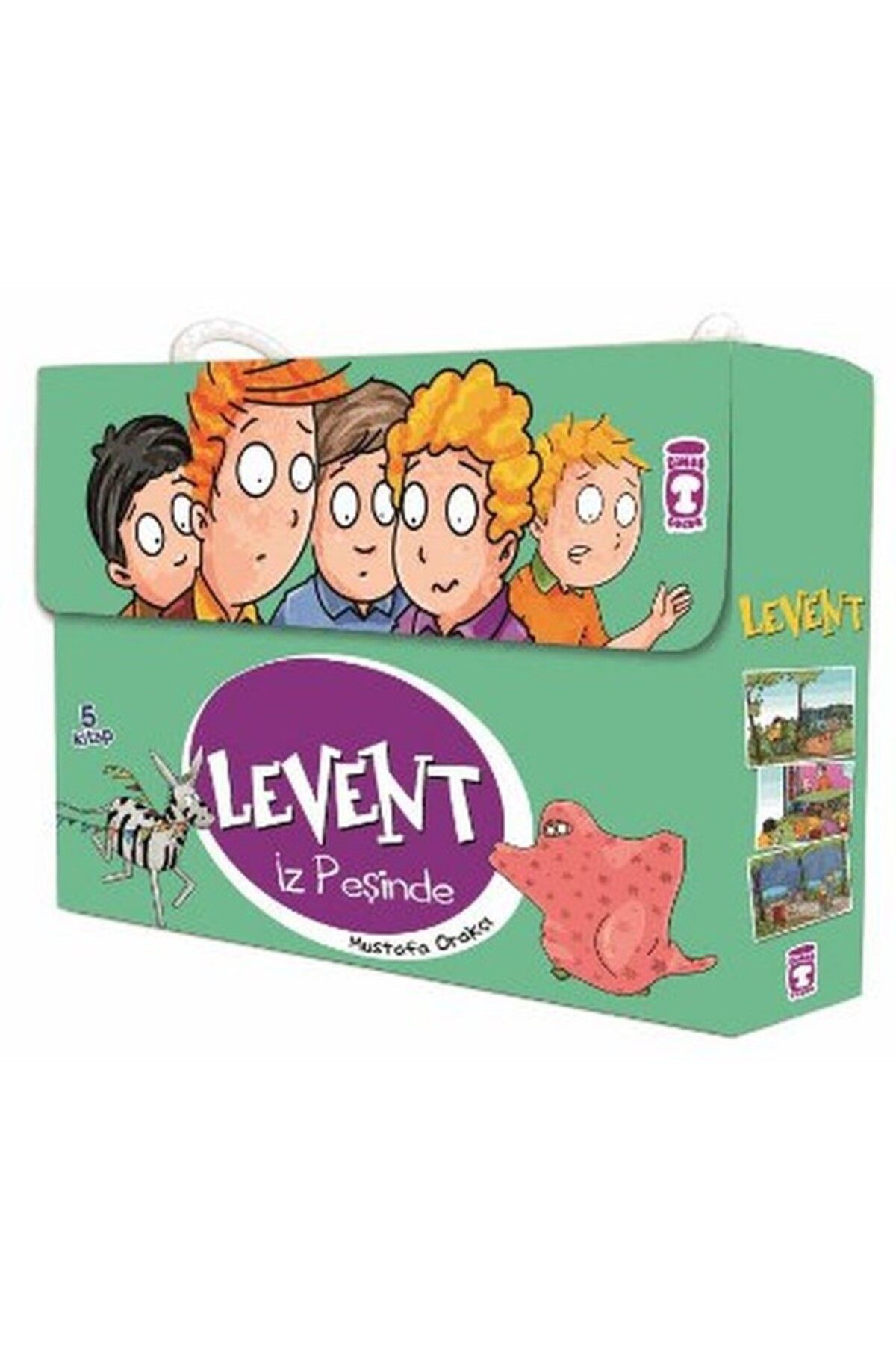 Destek Yayınları Levent İz Peşinde - 01 Set (5 Kitap Takım)