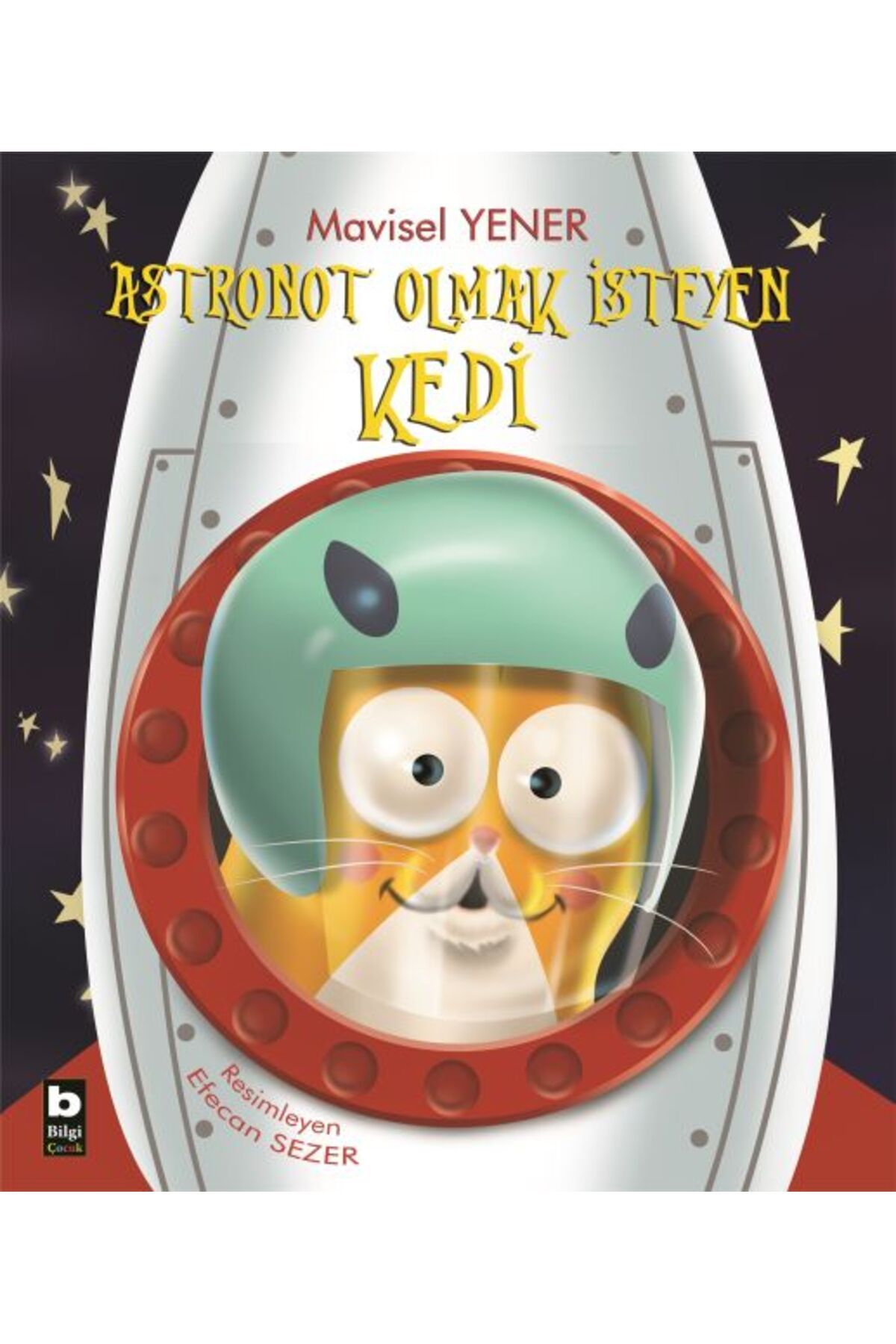 Karma Kitaplar Astronot Olmak İsteyen Kedi kitap (Korunakli Posetle)