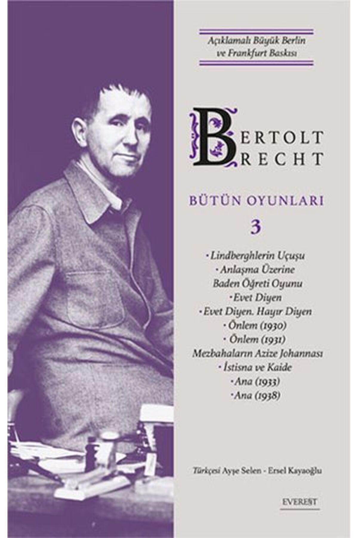 Destek Yayınları Bertolt Brecht Bütün Oyunları 3