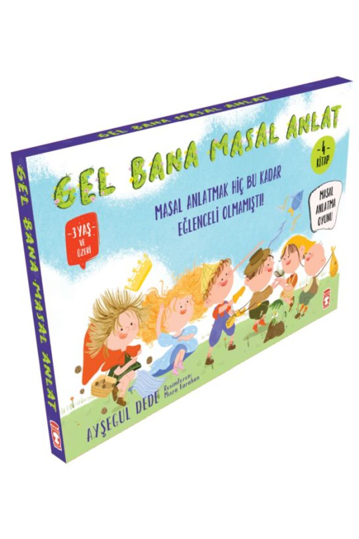 Türk Dil Kurumu Yayınları Gel Bana Masal Anlat (4 Kitap)
