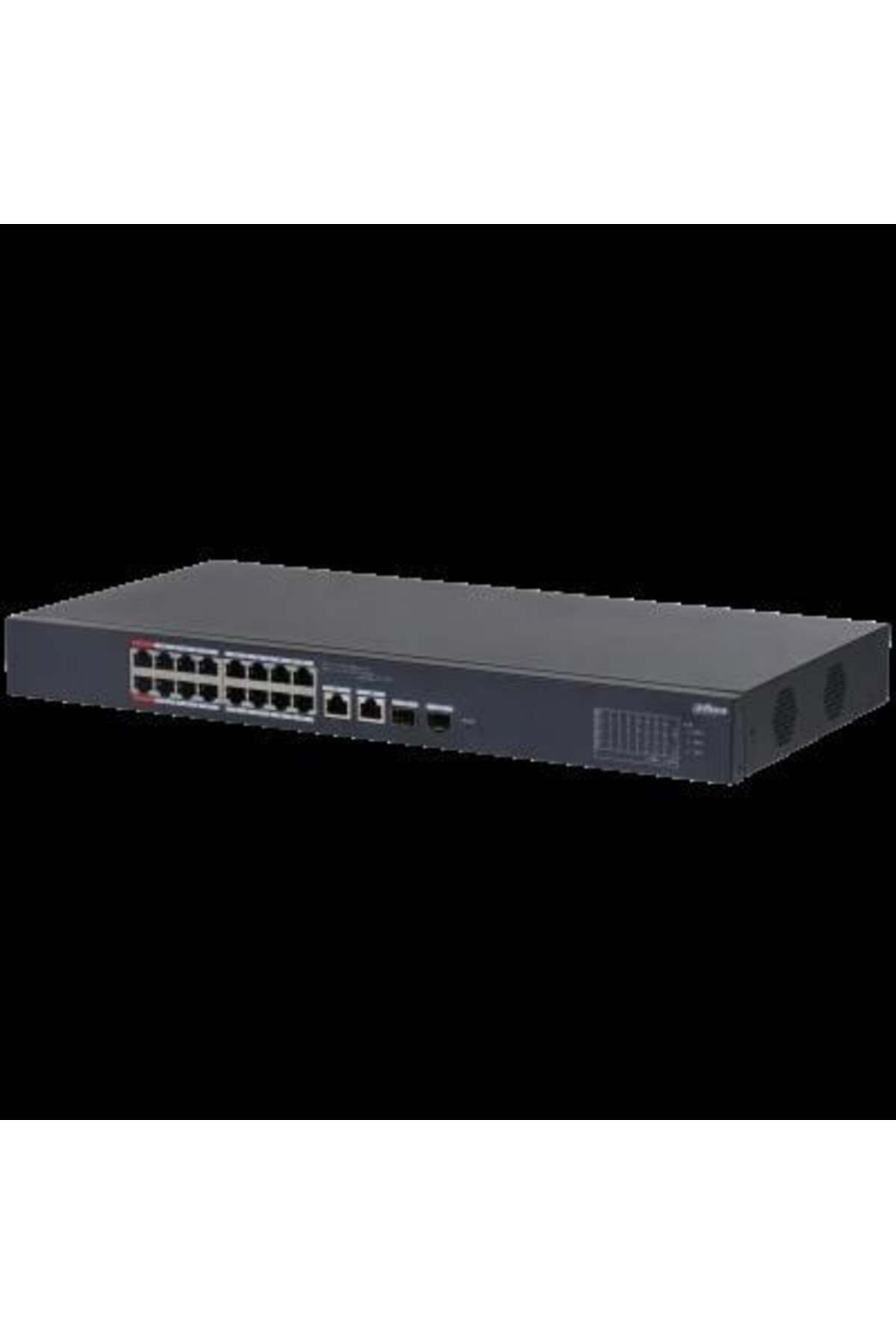 DAHUA CS4218-16ET-135 16 PORT16XFE-2XGE-2XGE/SFP YÖNETİLEBİLİR 135W POE SWİTCH