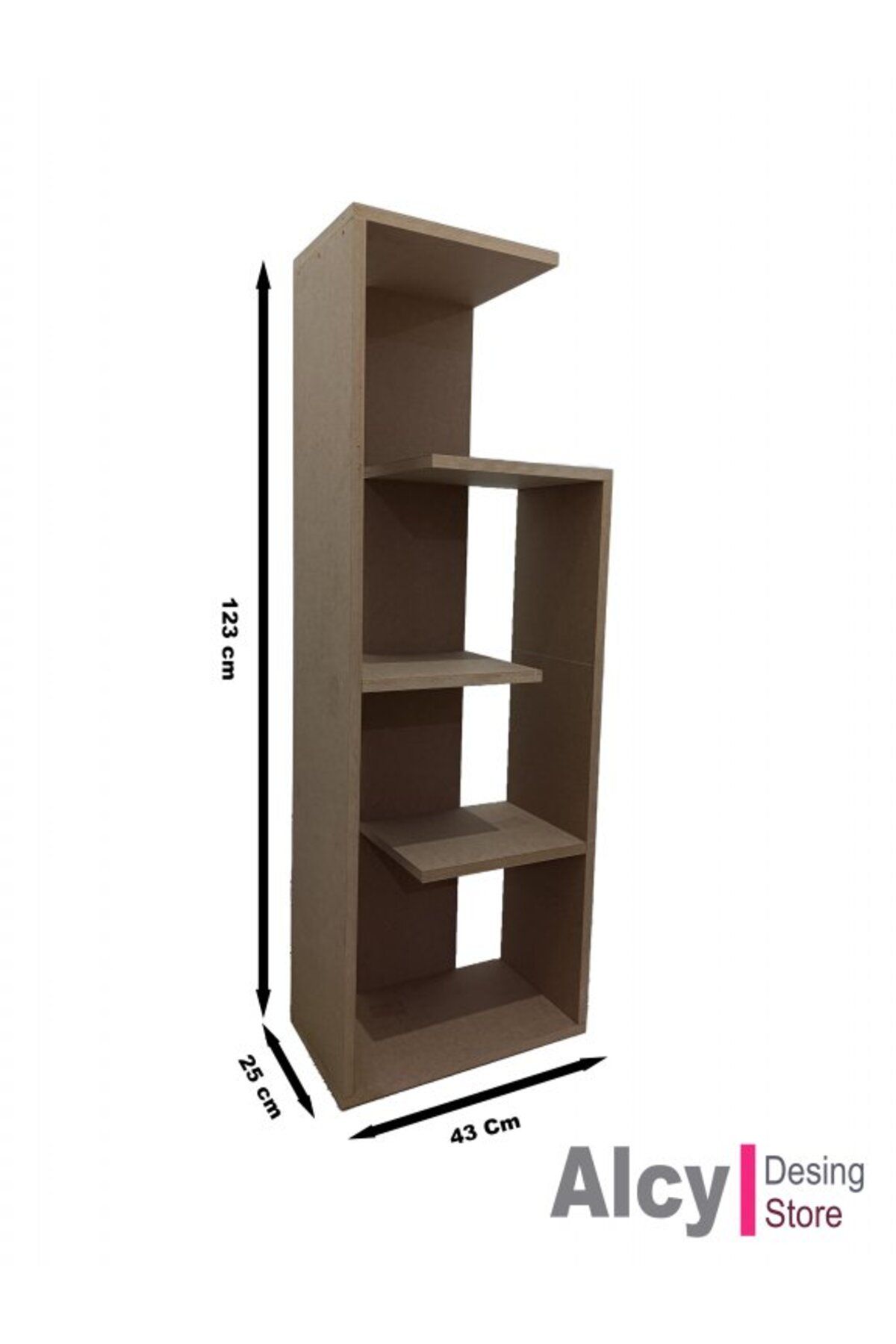 Home Modern Ham MDF Kitaplık