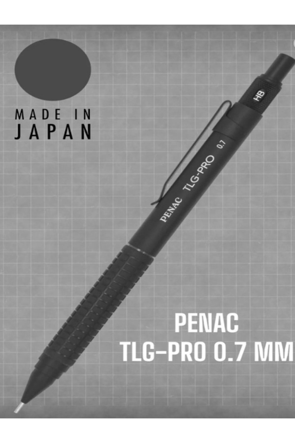 PENAC TLG-PRO 0.7 MM SİYAH UÇLU KALEM