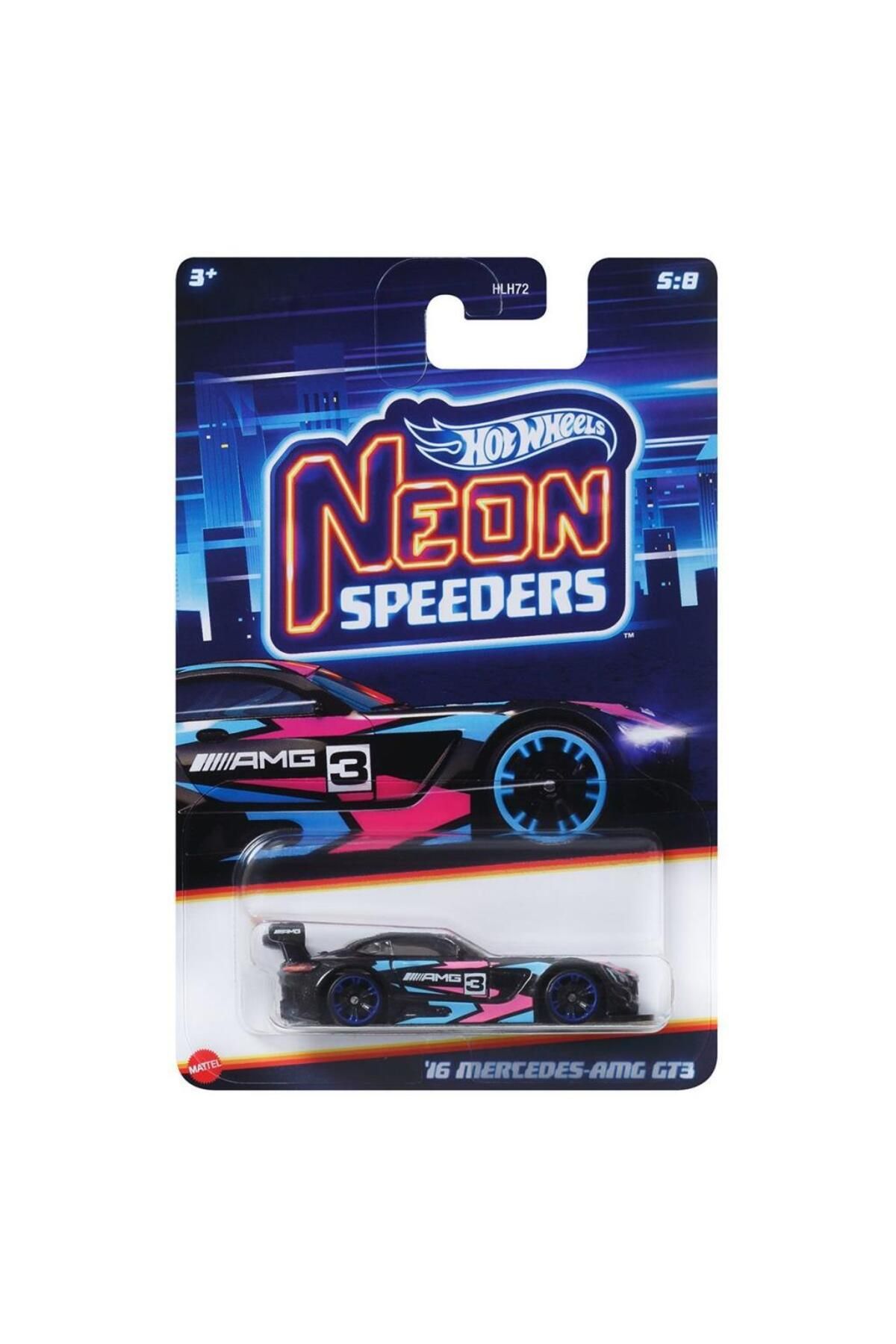 mrpurple Nessiworld HLH72 Hot Wheels Neon Yarışlar Temalı Arabalar