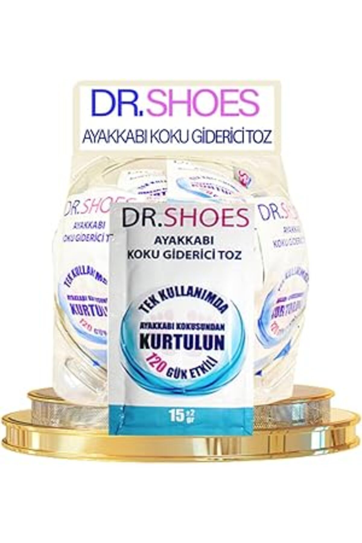 YTT Marketing Dr.Shoes 3 Adet Ayak Koku Giderici - Ayakkabı Koku Giderici Toz 120 Gün Etkili - Dr.Shoes Ile Ayak