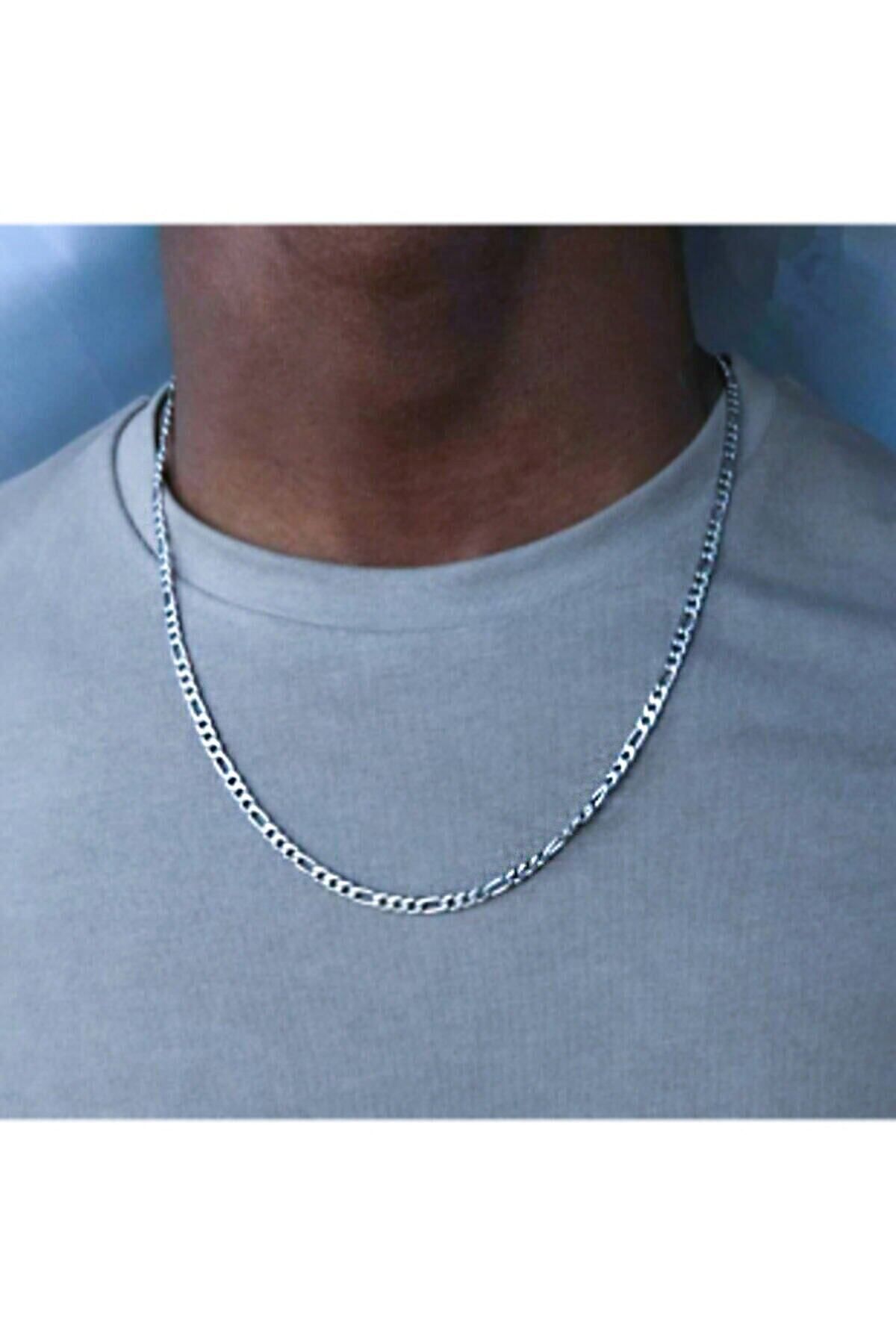 JEWELRY Figaro Ince Model Erkek Kolye Zincir