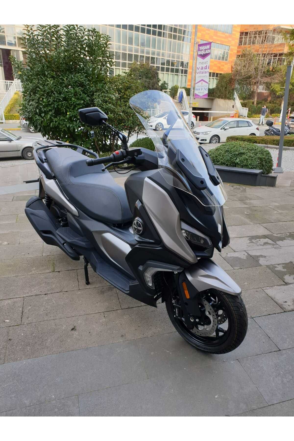 RKS Fort 250 Siperlik Ön Cam 2023-2025 Model 74cm Şeffaf Renkli 4mm UZUN CAM