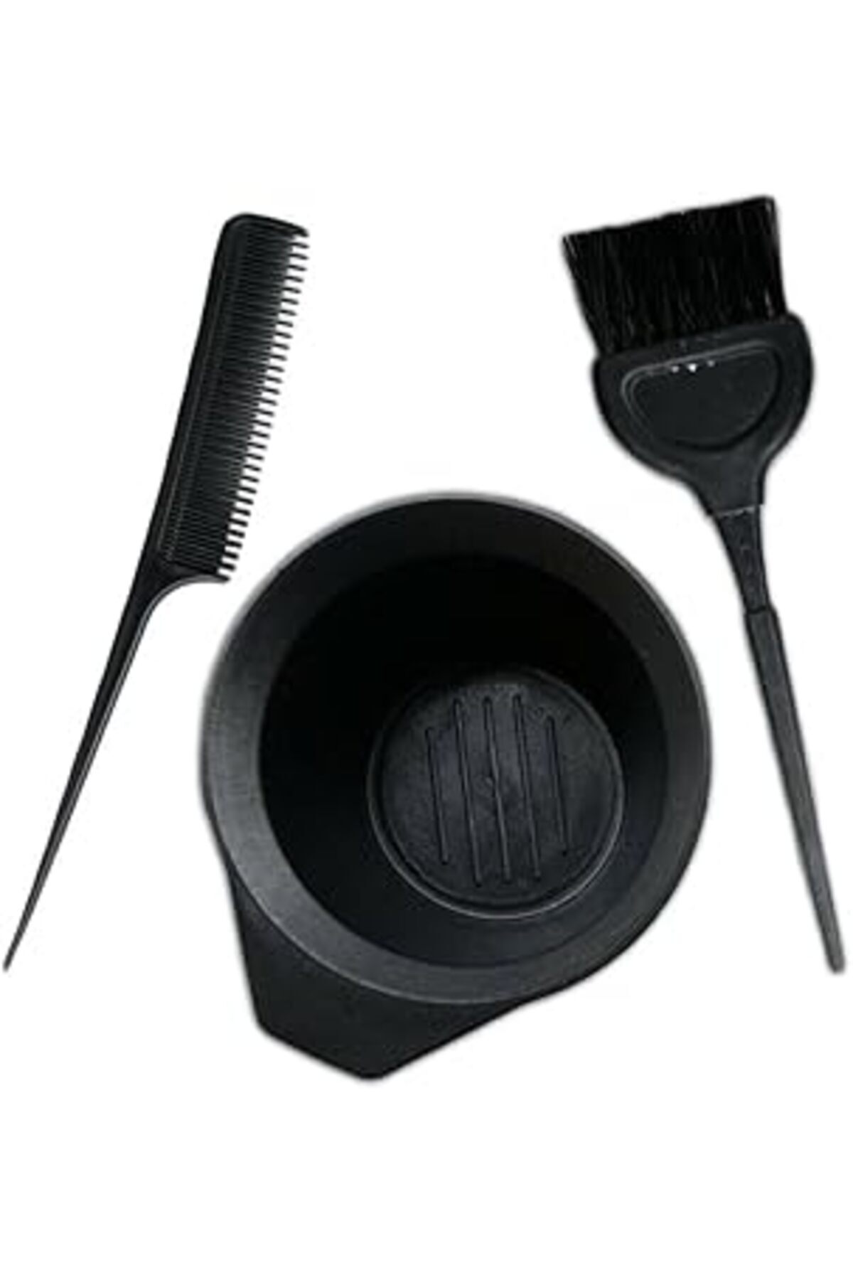 robotrend Tikatti Saç Boya Fırçası+Krepe Tarağı+Boya Kabı Saç Boyama Seti