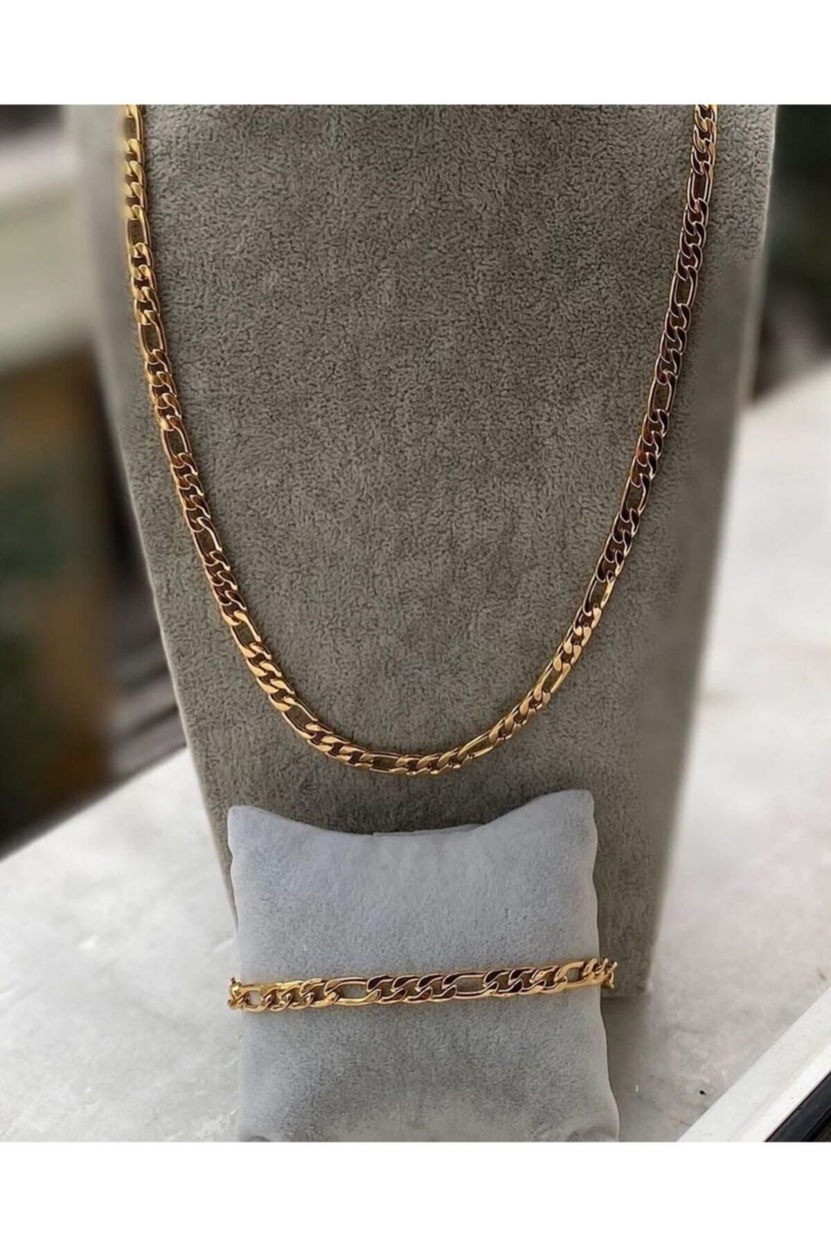 JEWELRY Kadın Altın Kaplama Zincir Kolye