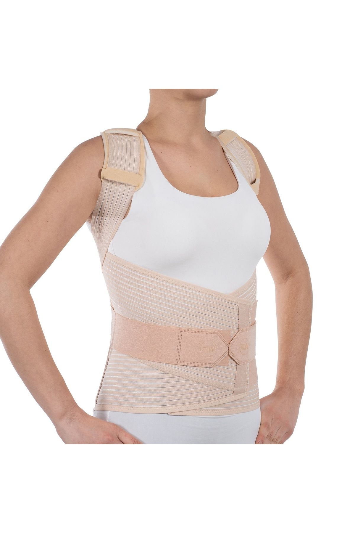 Wingmed-Beige Dorselomber Corset - S-6Xl (W406) 3