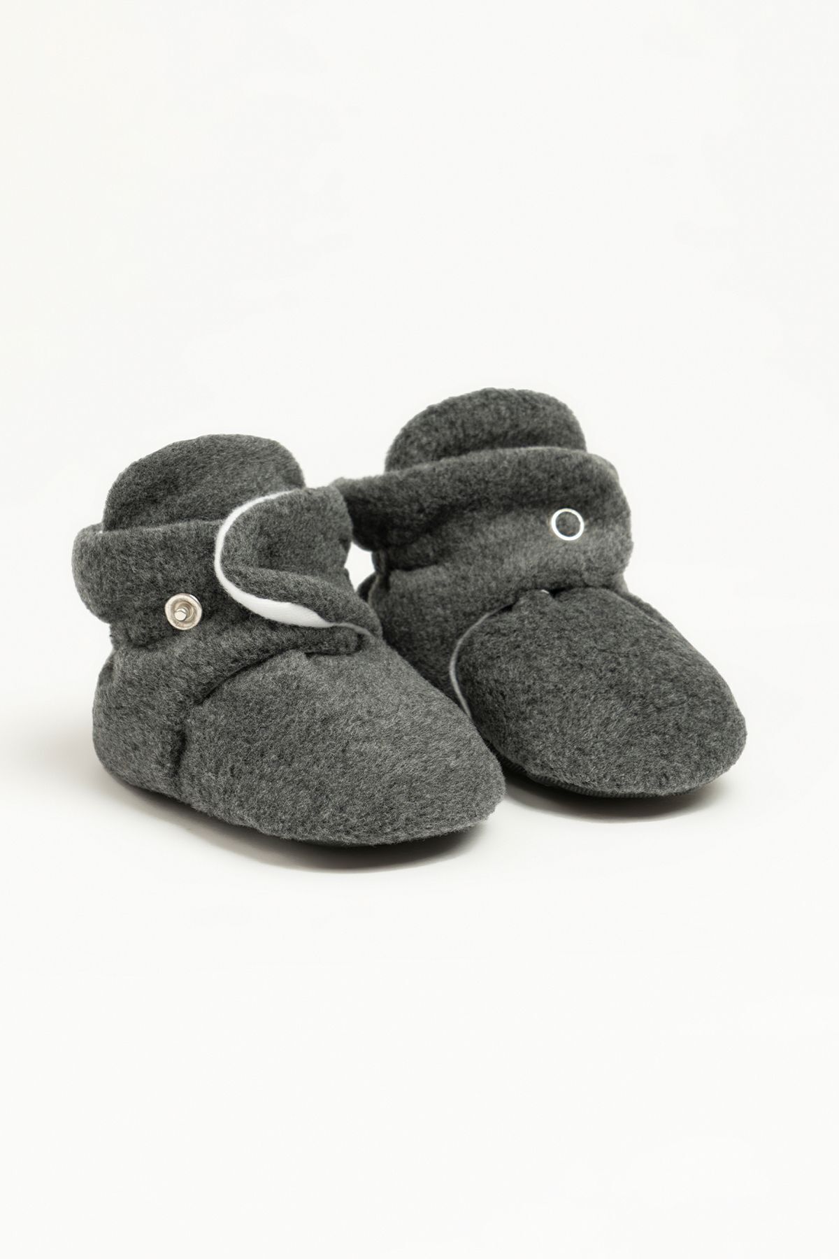 Anti-Slip Sole, Anti-Sweat Cotton Lined, Adjustable Snap Fastener, Home Bootees, Baby Snoozies