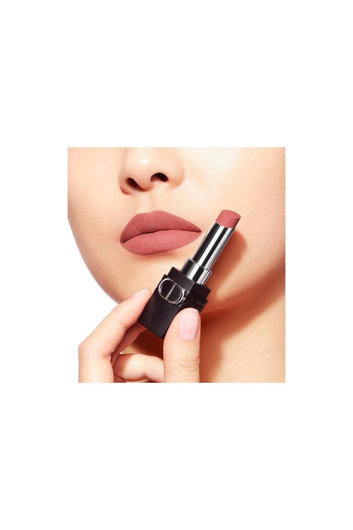 Dior-3.2g 100 Keynew164 - Intense Pigmented Nourishing Matte Finish Lipstick with Extraordinary Texture 3