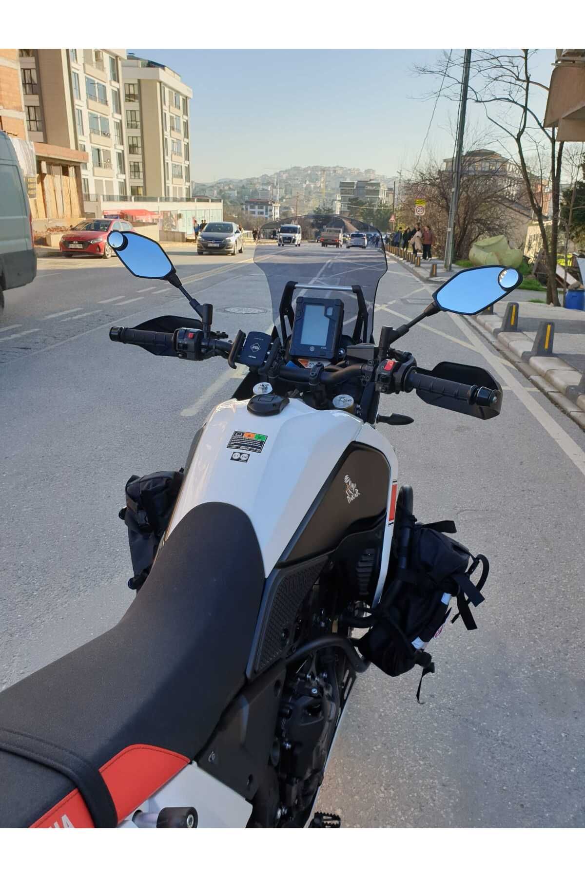 Yamaha Tenere Rall 700 Siperlik Ön Cam 2019 2025 Model 39cm Füme Renkli 4mm