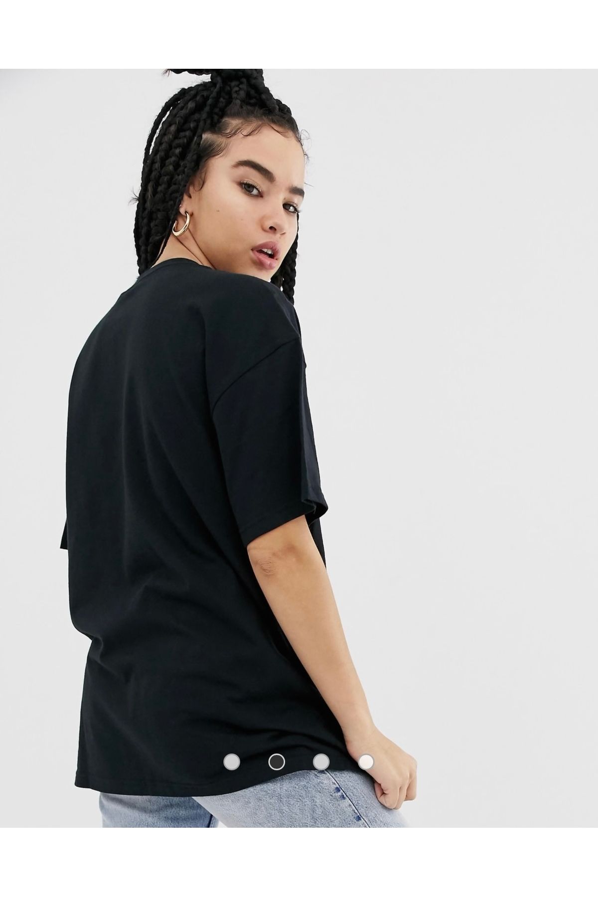 Nike-Navy Black Essential Boyfriend Women's T-Shirt 8