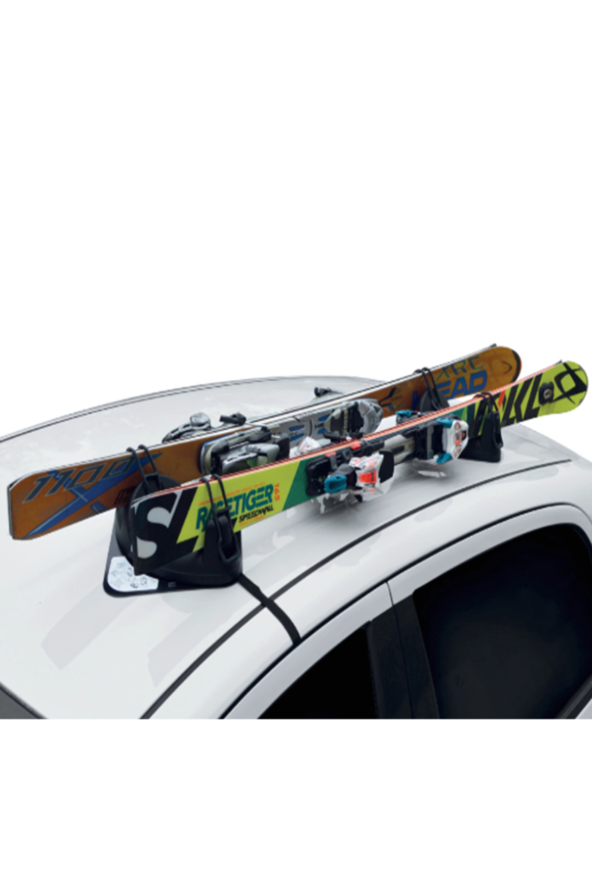 Cartex Mıknatıslı 2'li Kayak Bagajı Kayak Taşıma Aparatı Taşıyıcı Bagaj