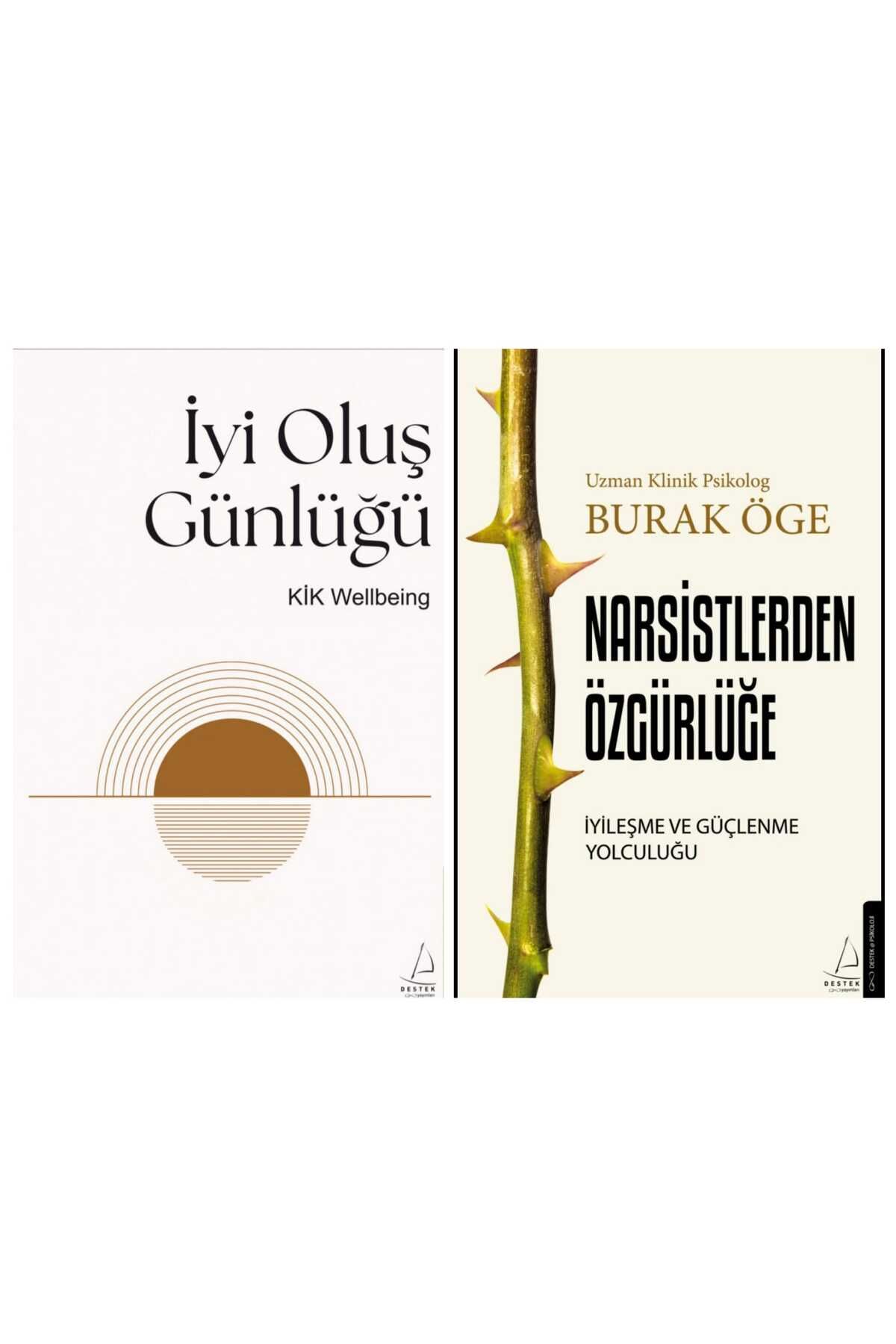 Destek Yayınları İyi Oluş Günlüğü/Narsistlerden Özgürlüğe/2 Kitap Set