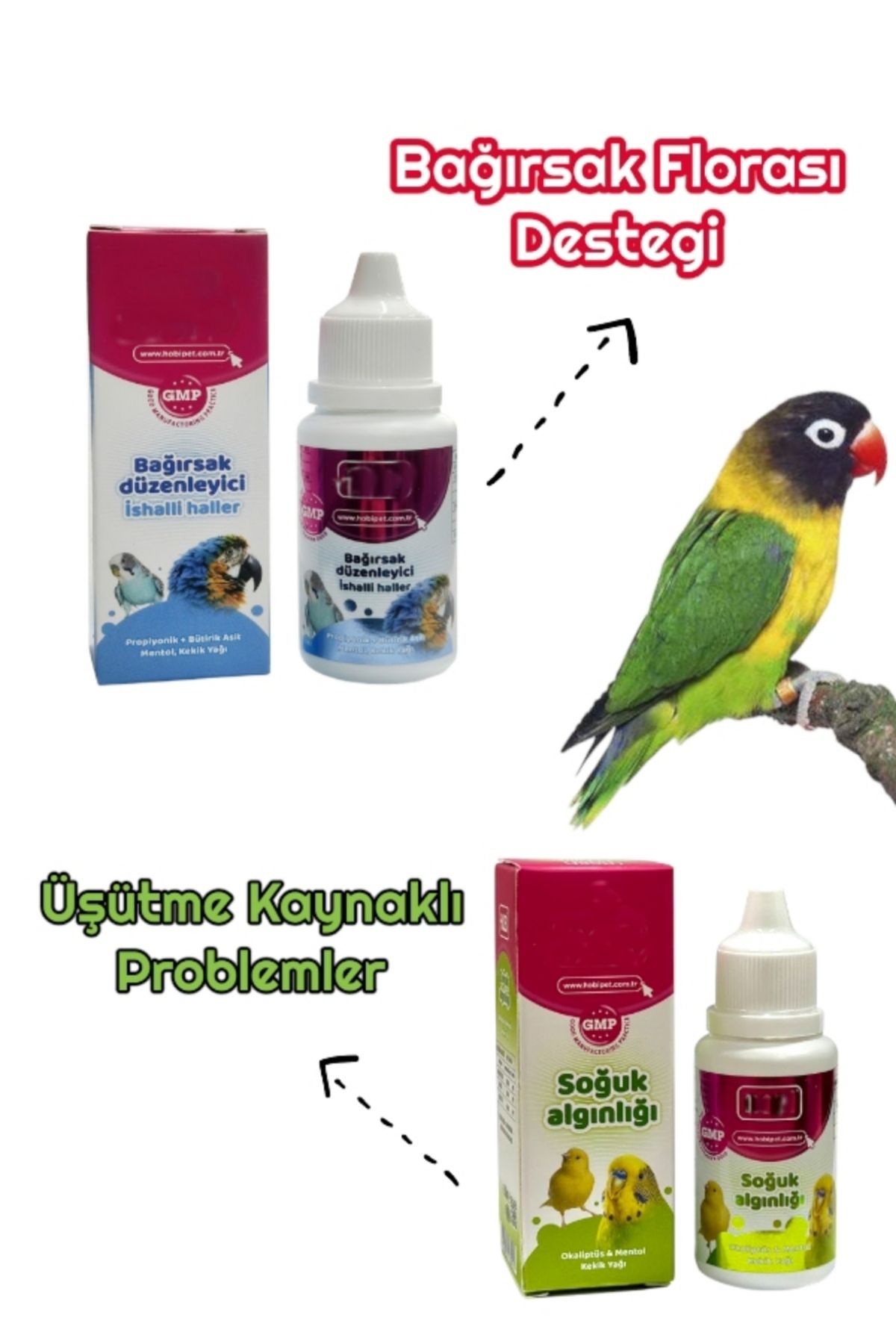 ozzipetshop Kuşlar İçin Bağırsak Problemi ,Üşütme , Düzenleyici Vitaminler