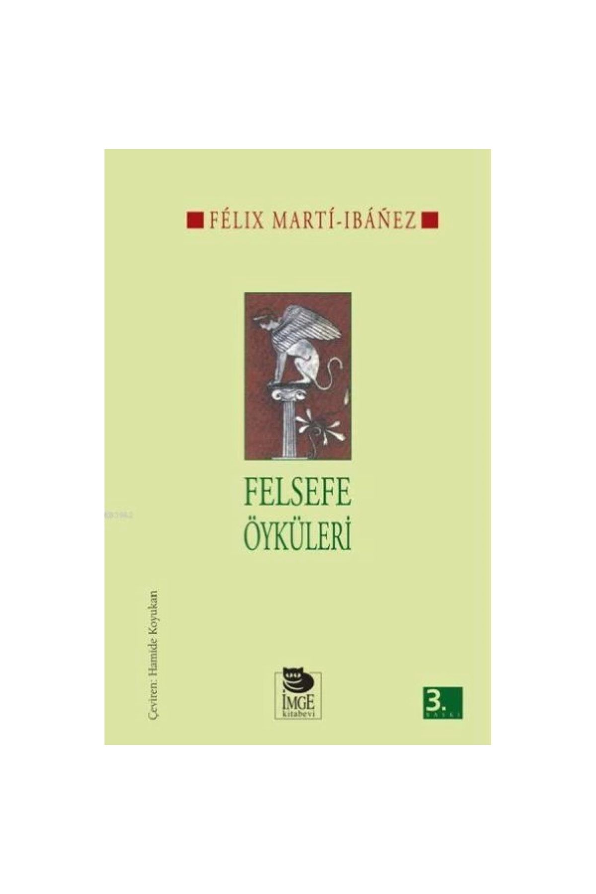 İmge Kitabevi Yayınları Felsefe Öyküleri