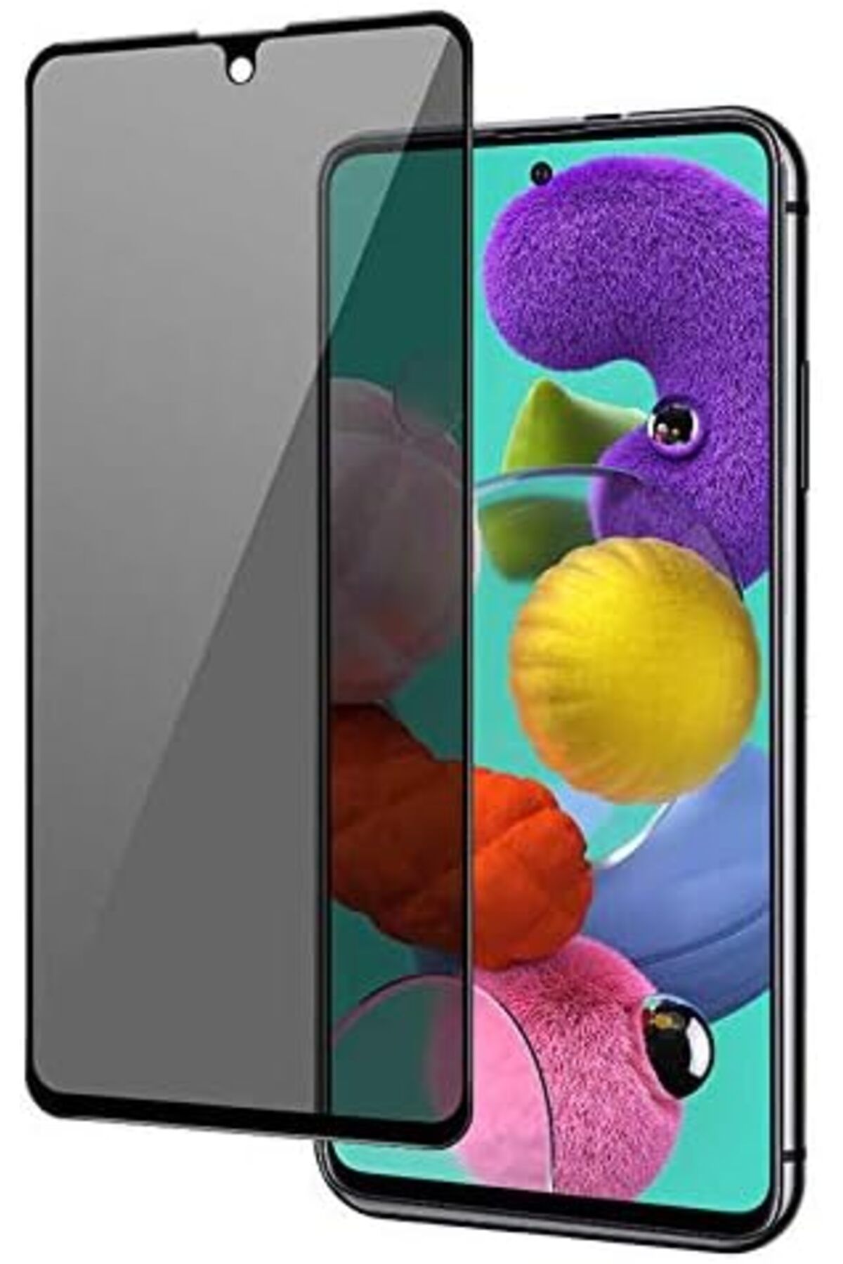 STOREMAX efshopx Galaxy A51 Gizli Hayalet Ekran Koruyucu Kırılmaz Cam New Desing 1002192