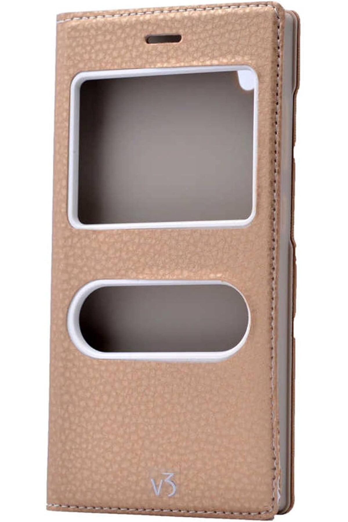 STOREMAX nffashopm 2967 Vestel Venüs V3 5040 ile Uyumlu Kılıf, Dolce Case, Gold storestarx 1051353